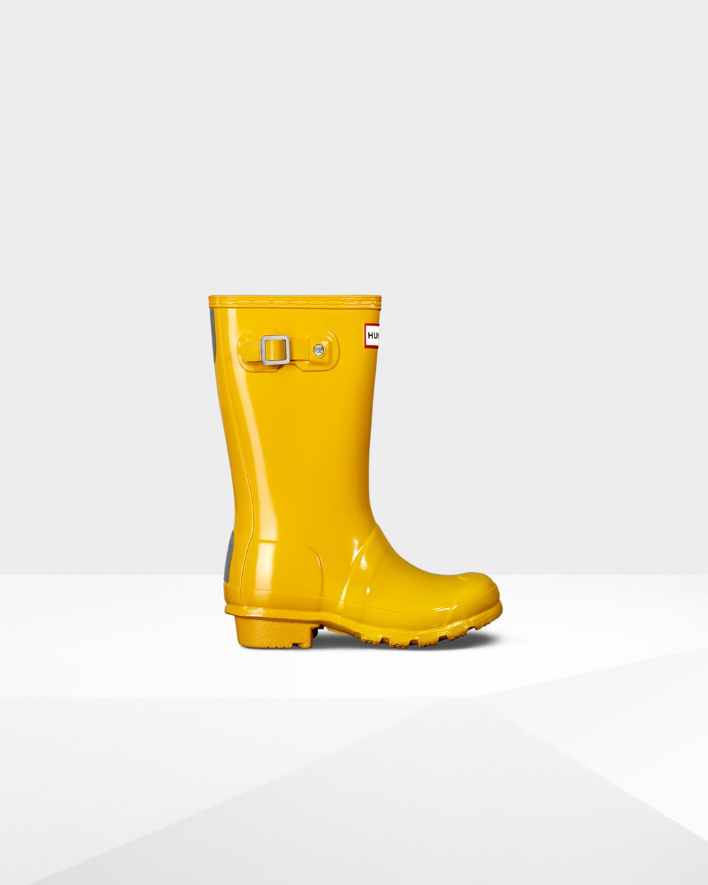 Kids Hunter Original Big Gloss - Rain Boots Yellow - 3580-CRDGI